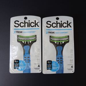 Schick Xtreme Duo Comfort Disposable Razors Lot of 2 New Sealed
